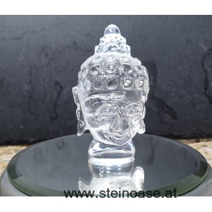 Kristall Buddha Edelstein Bergkristall 